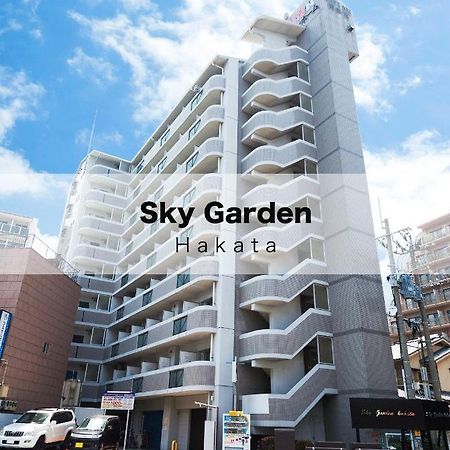 Sky Garden Hakata Aparthotel Fukuoka  Exterior foto